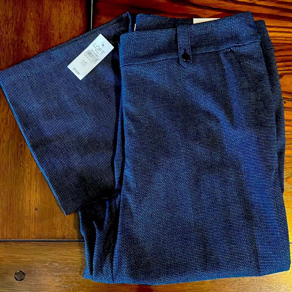 Loft Curvy Fit Dress Trouser - size 10